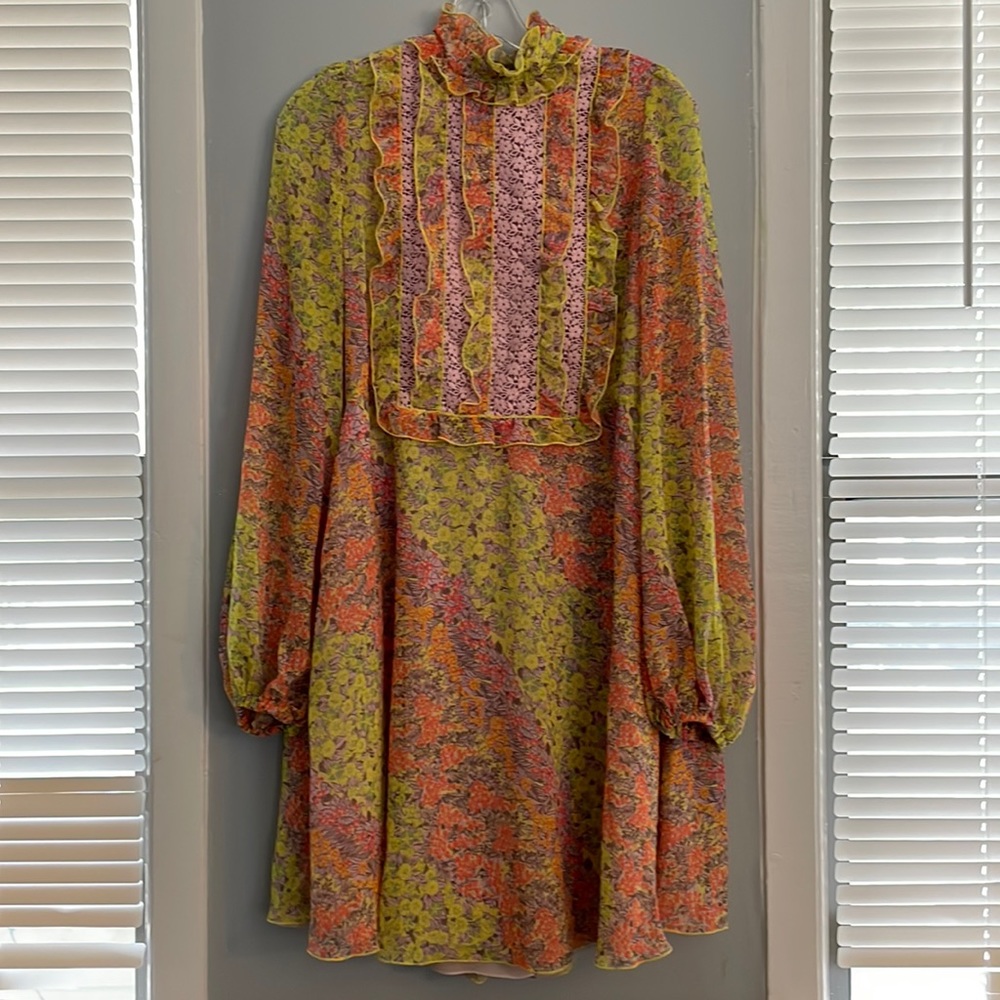 GIAMBA FLORAL DRESS